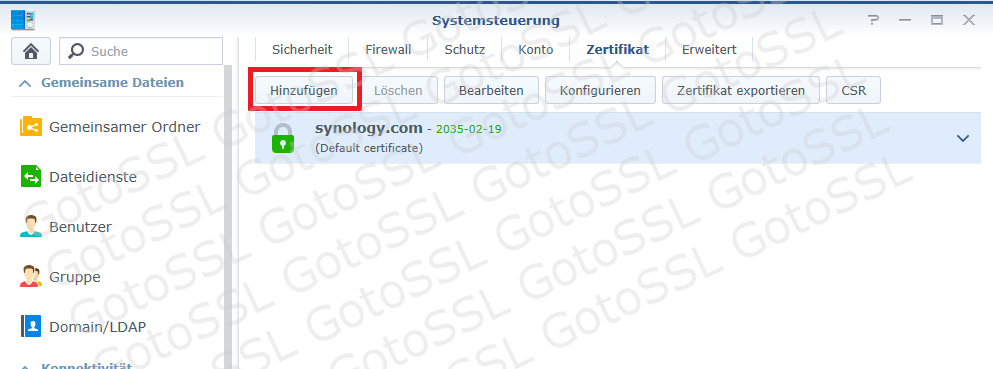 Neues Zertifikat hinzufügen-1